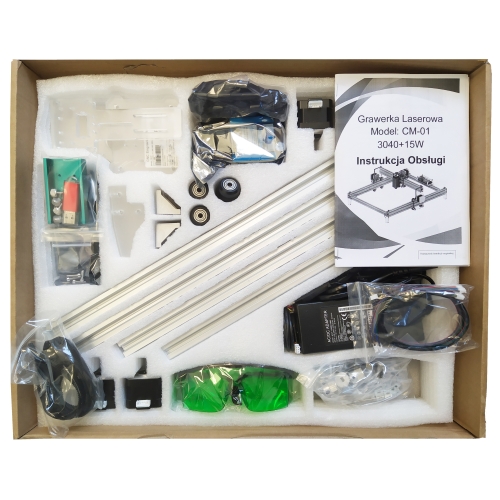 Lézerplotter  gravírozó 15W 3040 (fémhez)